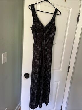 Silk Polka Dot dress  - Zara